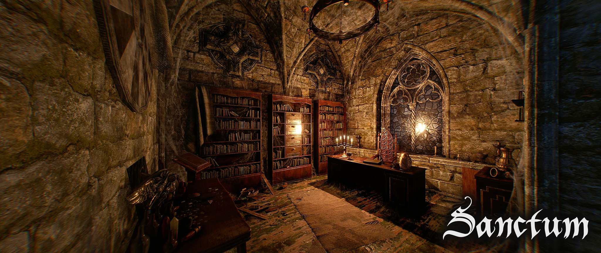 Sanctum VR bibliothèque